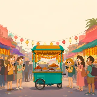 章节插画：全网围观这口
